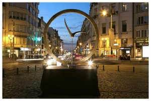 Grande Envolée exposée à Bruxelles